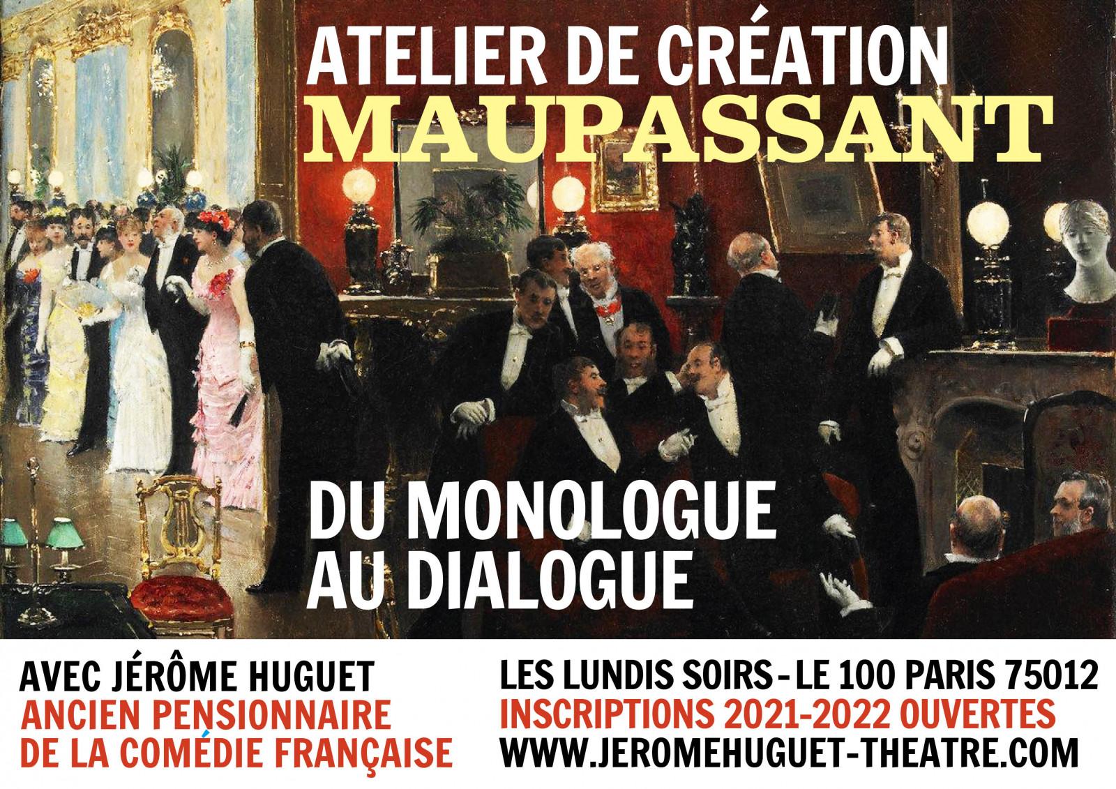 Atelier création Maupassant